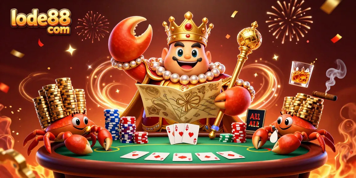Experience thrilling poker action with lode88 com's dynamic gaming scene filled with vibrant characters.