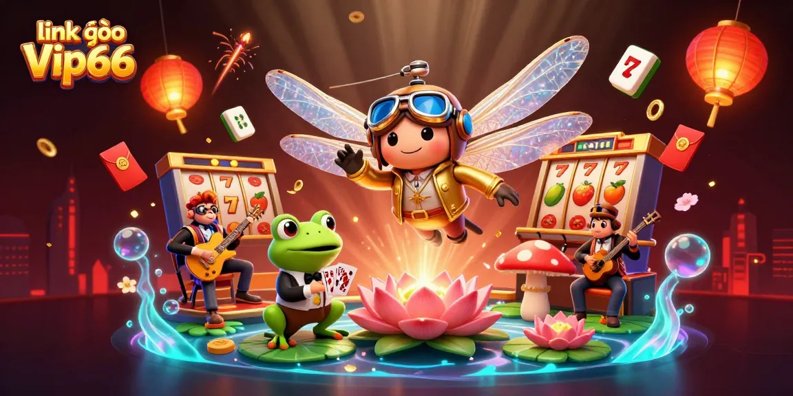 Experience exciting gameplay at link vào Vip66 featuring slot games and vibrant casino scenes.