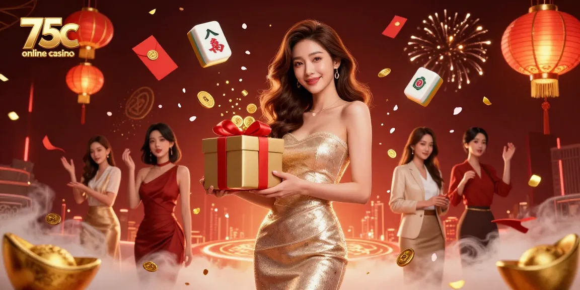 Experience the excitement of 75c online casino with festive Lunar New Year themes.