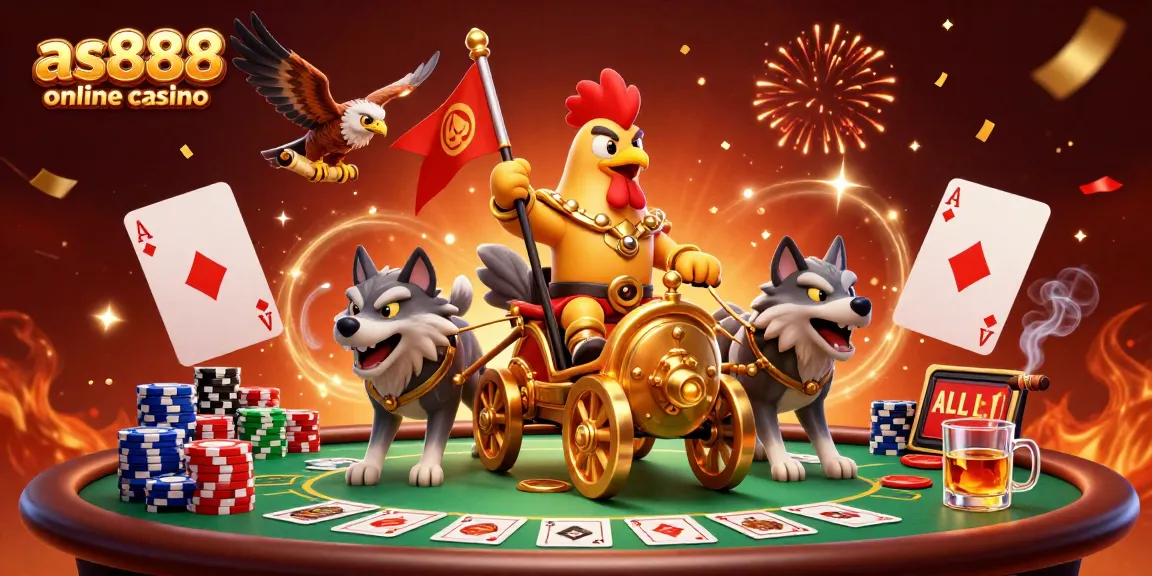 Experience exciting gameplay at as888 online casino with dynamic poker action and vibrant 3D elements.