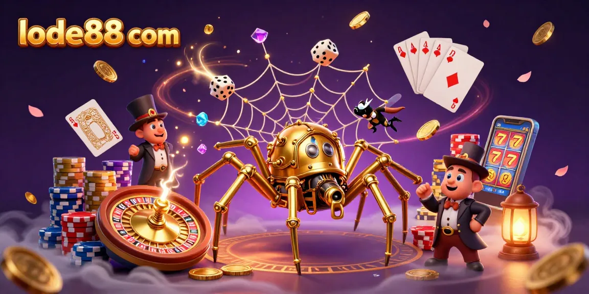 Engage with exciting lode88 com casino games featuring dynamic 3D steampunk characters and vibrant elements.