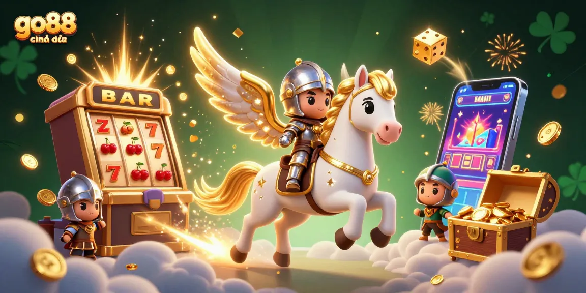 Experience excitement at go88 chính thức with a dazzling casino scene featuring jackpots and thrilling gameplay.